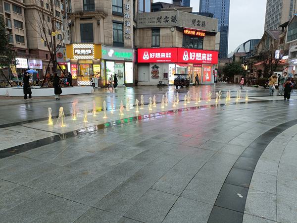 室外小型噴泉設備